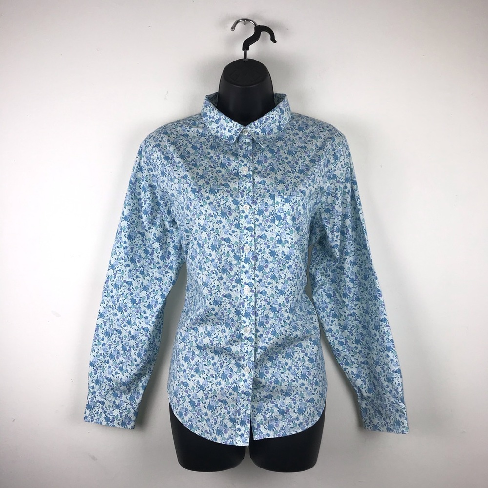 L.L. Bean Wrinkle-Free Pinpoint Oxford Shirt